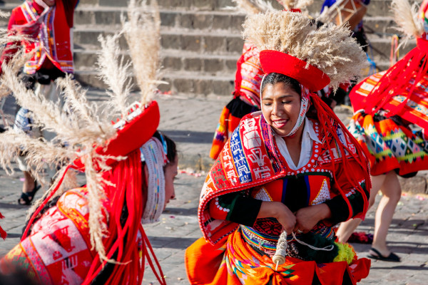 Celebrating the Incan Inti Raymi Festival