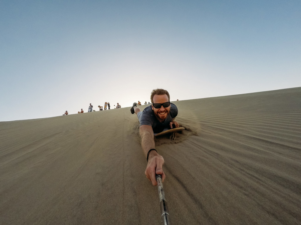 Dune Buggies and Sand Boards in Huacachina