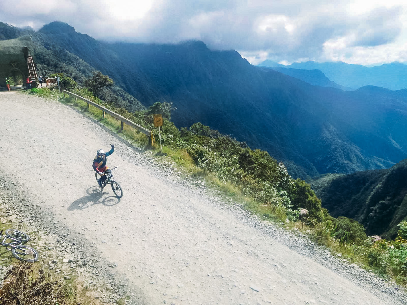 Death Road Biking Bolivia -20- July 2015