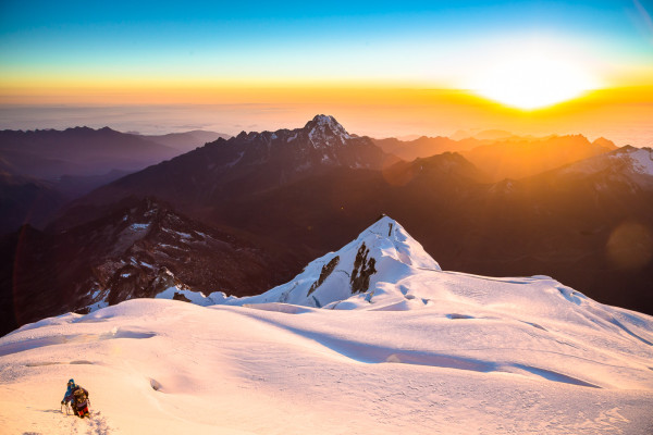 Huayna Potosi Mountain Climbing in Bolivia