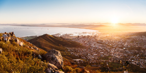 Visiting Cape Town's Lion's Head Summit at Sumrise