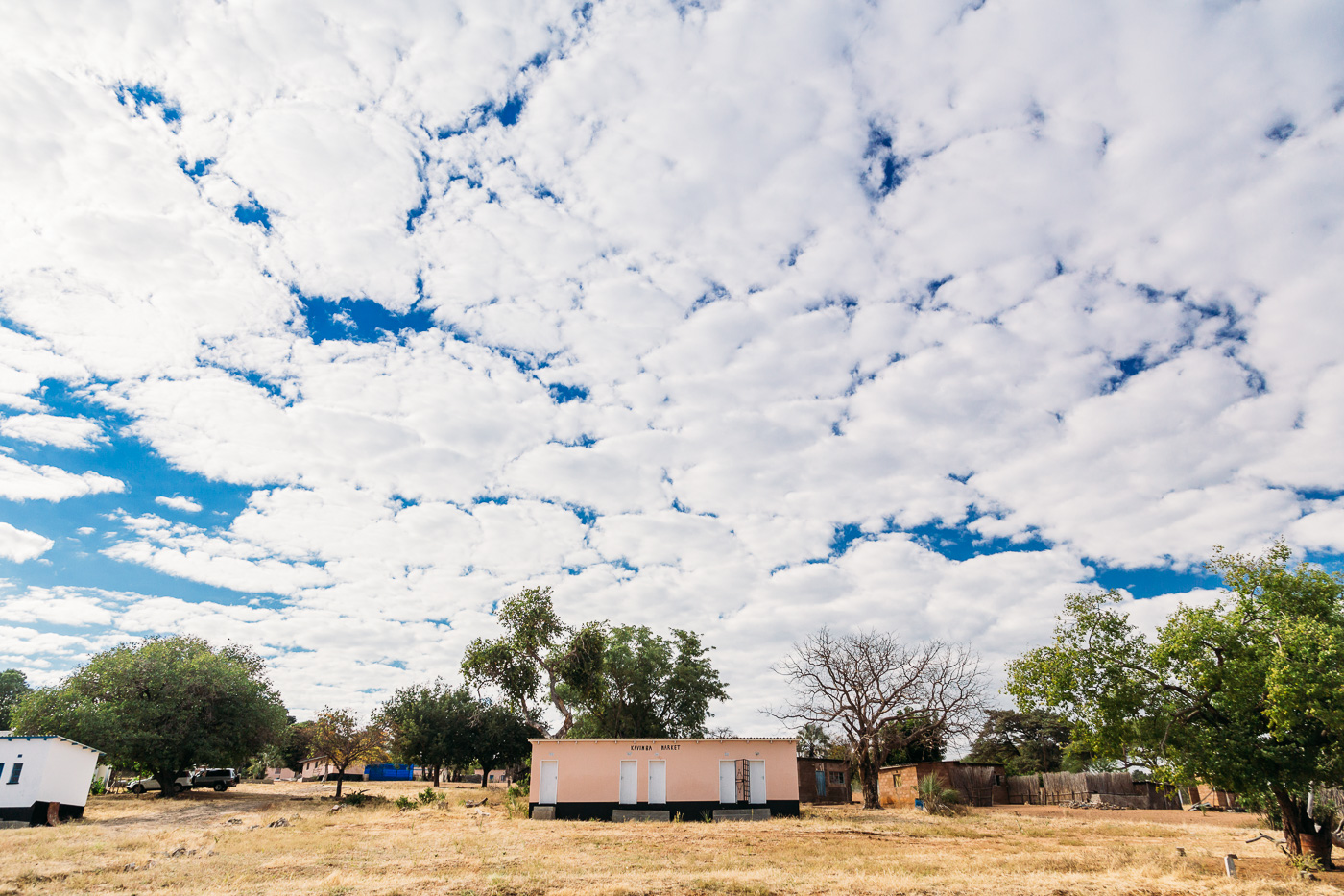 Clouds for miles in that Botswana sky