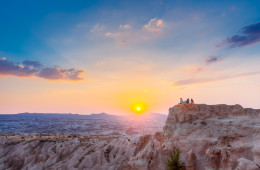 Red Valley Sunset (Kizilcukur) offers spectacular views of Cappadocia's otherworldly tuff rock landscape